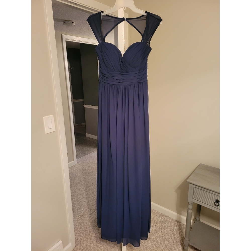 Chiffon bridesmaid dress